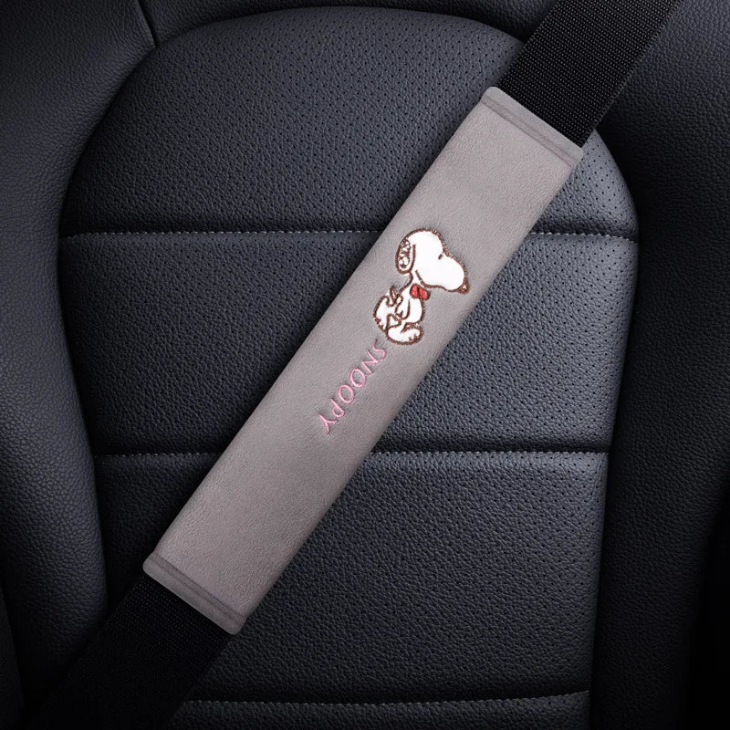 Snoopy Car Seat Belt Cover
