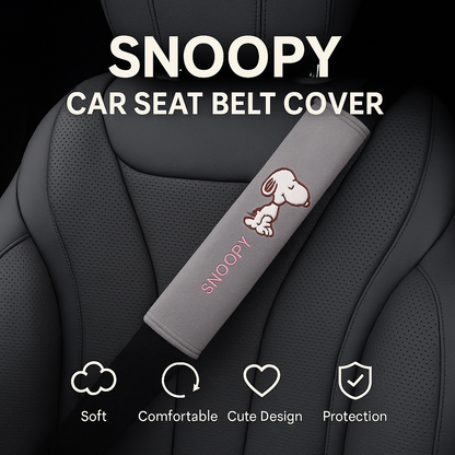 Snoopy Car Seat Belt Cover