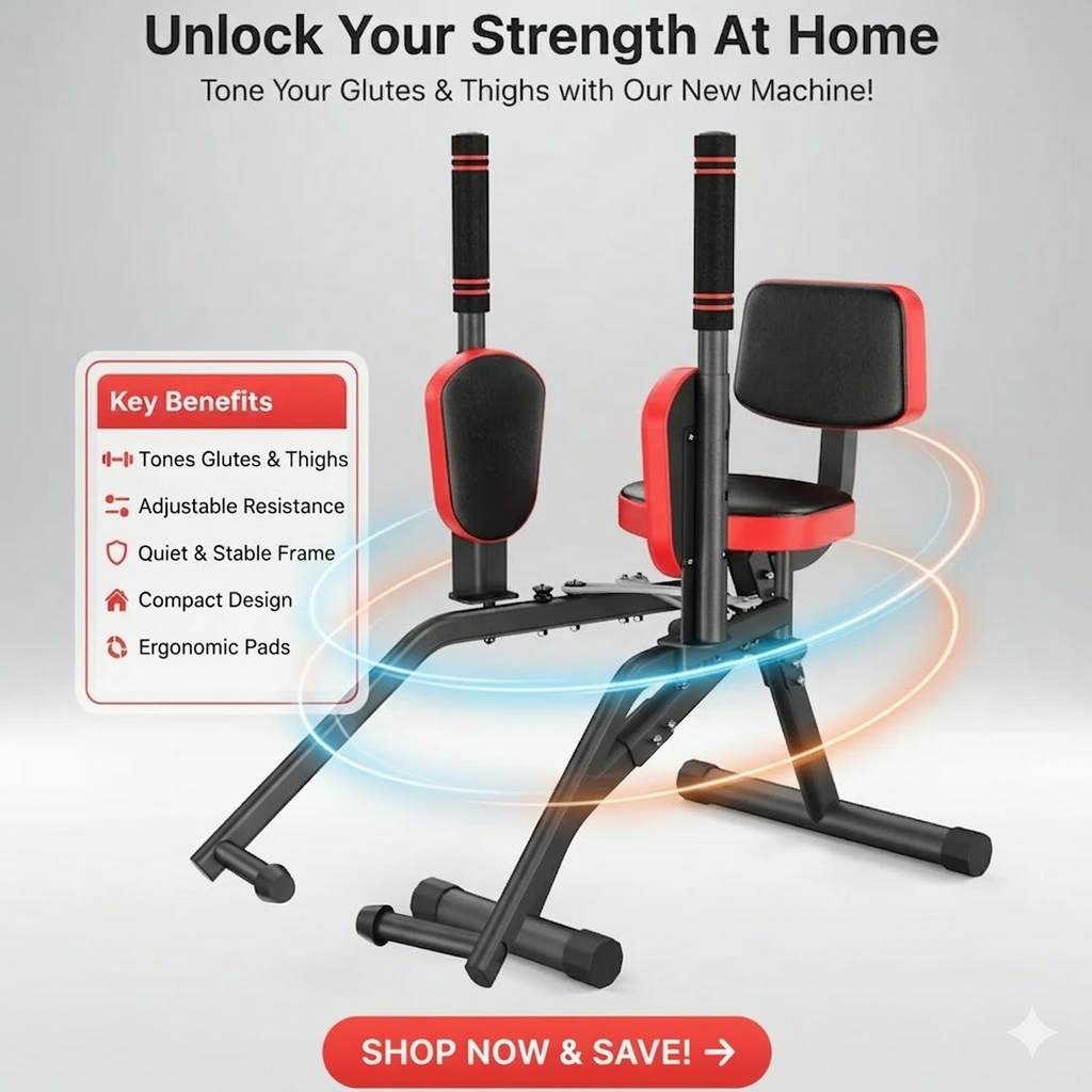 Adjustable Hip Abductor Machine