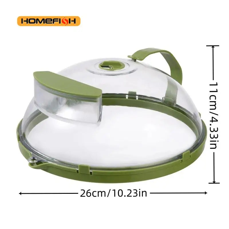 SteamKeeper Microwave Steam Splatter Cover