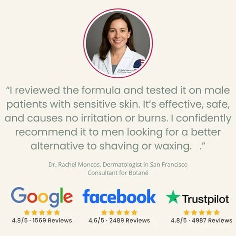 Hair Removal Cream Botane Man