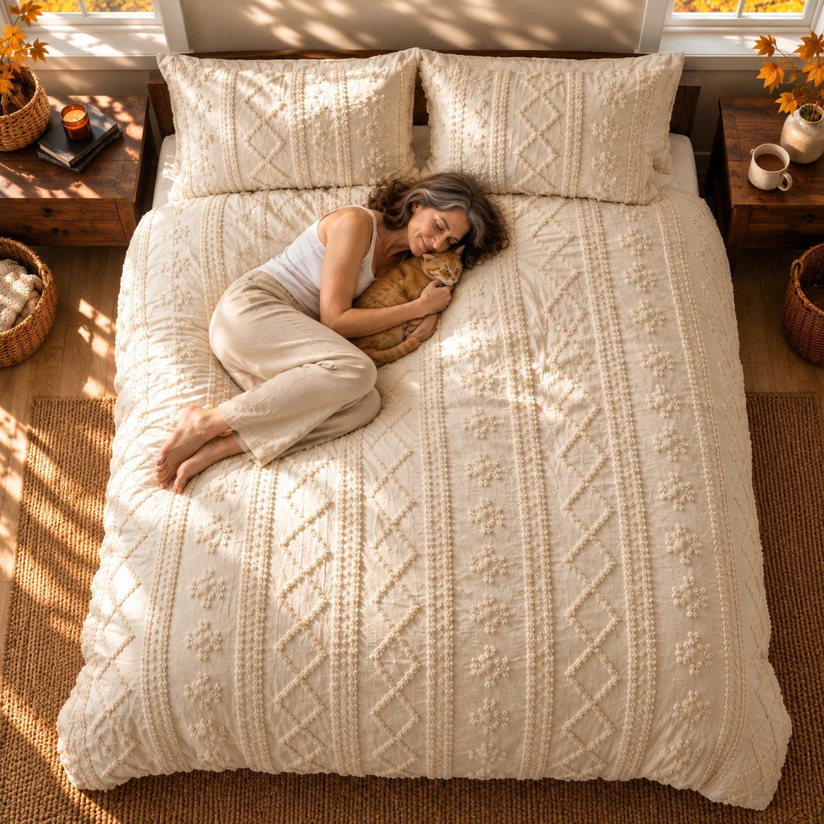 Ezzede Tufted Comforter Set